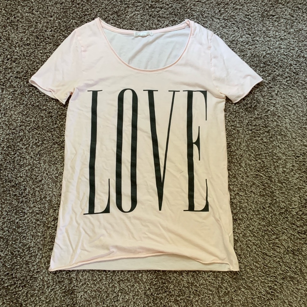 Light Pink Love Shirt